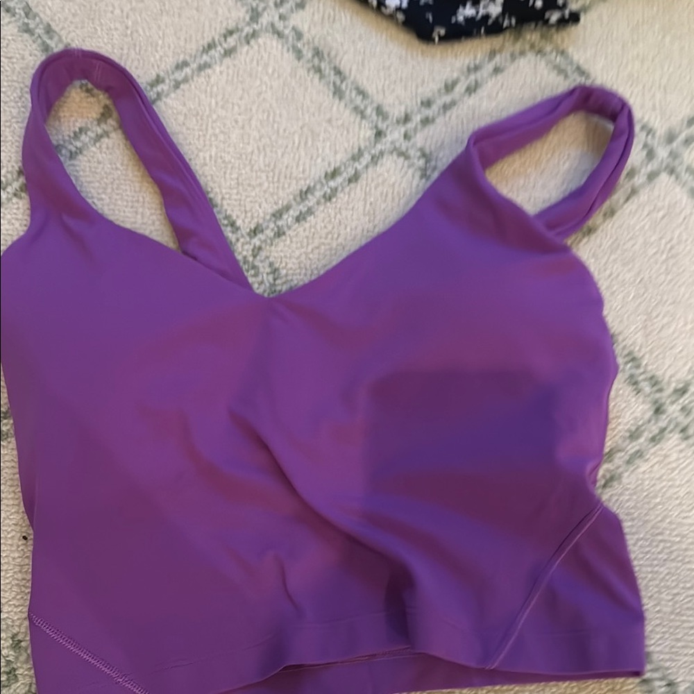 Lululemon Athletica Purple Sports Bra Intimates